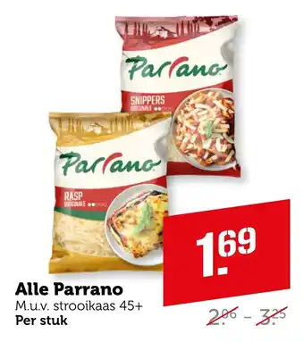 Coop Alle Parrano aanbieding