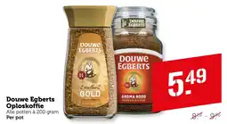 Coop Douwe Egberts Oploskoffie aanbieding