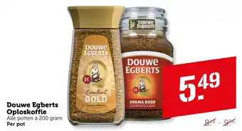 Coop Douwe Egberts Oploskoffie aanbieding