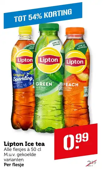 Coop Lipton Ice tea aanbieding