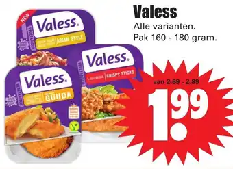 Dirk Valess 160-180g aanbieding