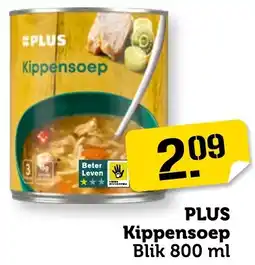 Coop PLUS Kippensoep aanbieding