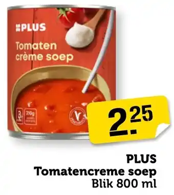 Coop PLUS Tomatencreme soep aanbieding