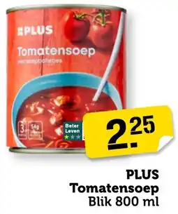 Coop PLUS Tomatensoep aanbieding