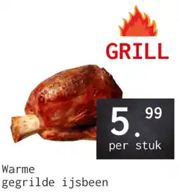 Naanhof Warme gegrilde ijsbeen aanbieding