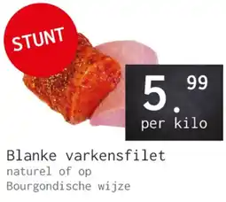 Naanhof Blanke varkensfilet aanbieding