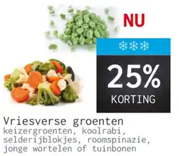 Naanhof Vriesverse groenten aanbieding