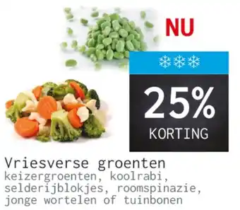 Naanhof Vriesverse groenten aanbieding