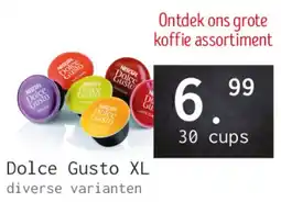 Naanhof Dolce Gusto XL aanbieding