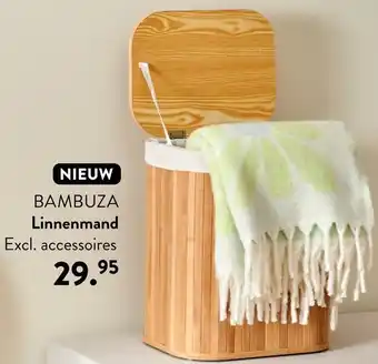 Casa Bambuza Linnenmand Excl. accessoires aanbieding