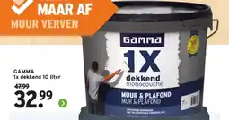 GAMMA GAMMA 1x dekkend aanbieding