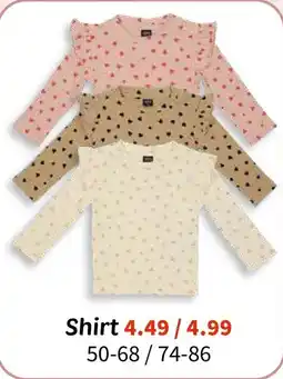 Wibra Shirt aanbieding