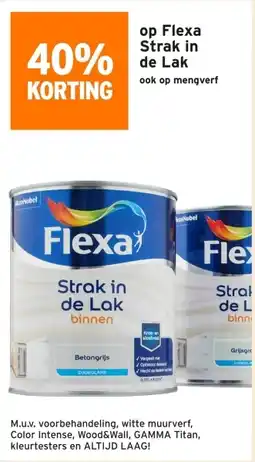 GAMMA Op flexa strak in de lak aanbieding