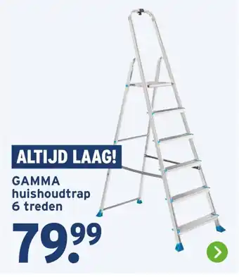 GAMMA GAMMA huishoudtrap 6 treden aanbieding