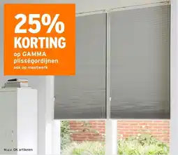 GAMMA Op GAMMA plisségordijnen aanbieding