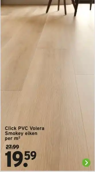 GAMMA Click PVC Volera Smokey eiken aanbieding