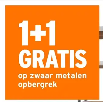 GAMMA Op zwaar metalen opbergrek aanbieding