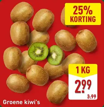 ALDI Groene kiwi's aanbieding