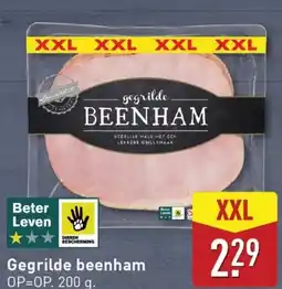 ALDI Gegrilde beenham aanbieding