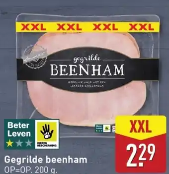 ALDI Gegrilde beenham aanbieding