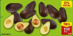 ALDI Avocado's aanbieding