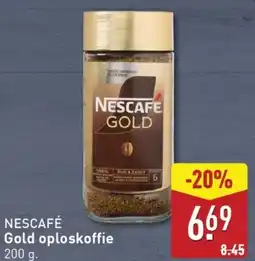 ALDI NESCAFÉ Gold oploskoffie aanbieding