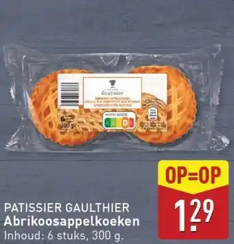 ALDI PATISSIER GAULTHIER Abrikoosappelkoeken aanbieding