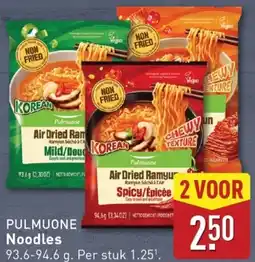 ALDI PULMUONE Noodles aanbieding