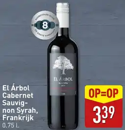 ALDI El Árbol Cabernet Sauvignon aanbieding