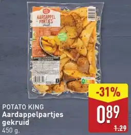 ALDI POTATO KING Aardappelpartjes gekruid aanbieding