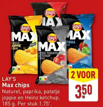 ALDI LAY'S Max chips aanbieding