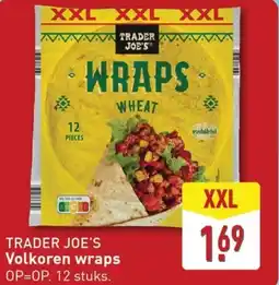 ALDI TRADER JOE'S Volkoren wraps aanbieding