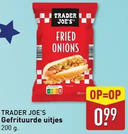 ALDI TRADER JOE'S Gefrituurde uitjes aanbieding