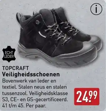 ALDI TOPCRAFT Veiligheidsschoenen aanbieding