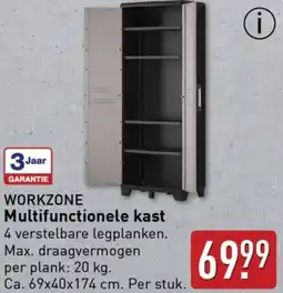 ALDI WORKZONE Multifunctionele kast aanbieding