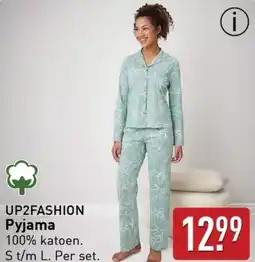 ALDI UP2FASHION Pyjama aanbieding