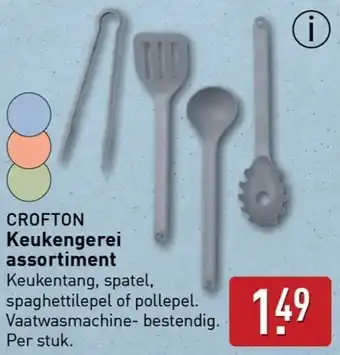 ALDI CROFTON Keukengerei assortiment aanbieding