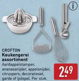 ALDI CROFTON Keukengerei assortiment aanbieding