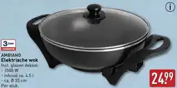 ALDI AMBIANO Elektrische wok aanbieding