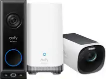 Coolblue Eufycam 3 + Eufy Video Doorbell E340 + Homebase 3 aanbieding