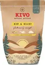 Bol.com Kivo Petfood Hondenbrokken Kip & Rijst 14 kg Koudgeperst - Glutenvrij aanbieding