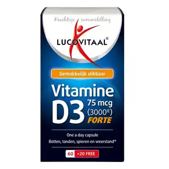 Plein.nl 2+2 gratis: Lucovitaal Vitamine D3 75mcg Forte aanbieding