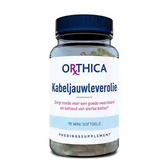 Plein.nl gratis verzending: Orthica Kabeljauwleverolie 90 aanbieding