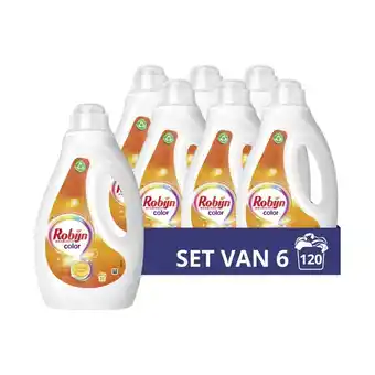 Plein.nl 6x Robijn Vloeibaar Wasmiddel Color aanbieding