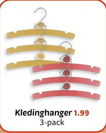 Wibra Kledinghanger aanbieding