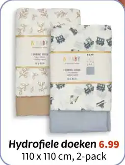 Wibra Hydrofiele doeken aanbieding