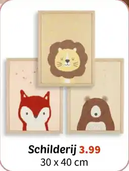 Wibra Schilderij aanbieding