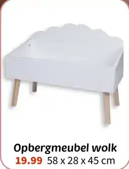 Wibra Opbergmeubel wolk aanbieding