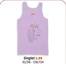 Wibra Singlet aanbieding