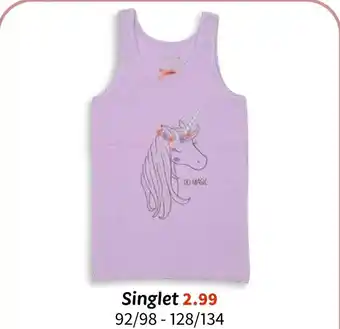 Wibra Singlet aanbieding